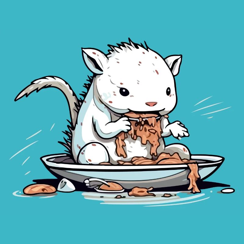 Axolotl-Nudelfresser