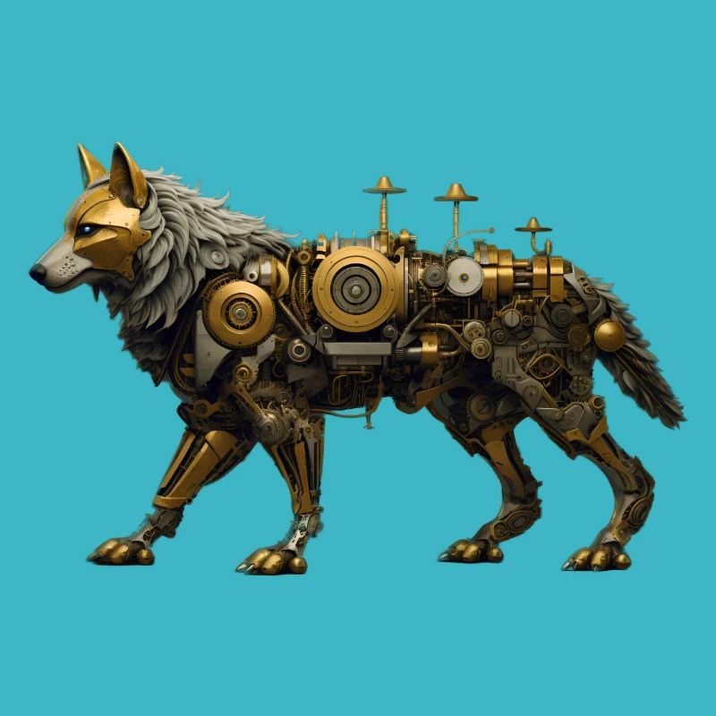Loup Steampunk