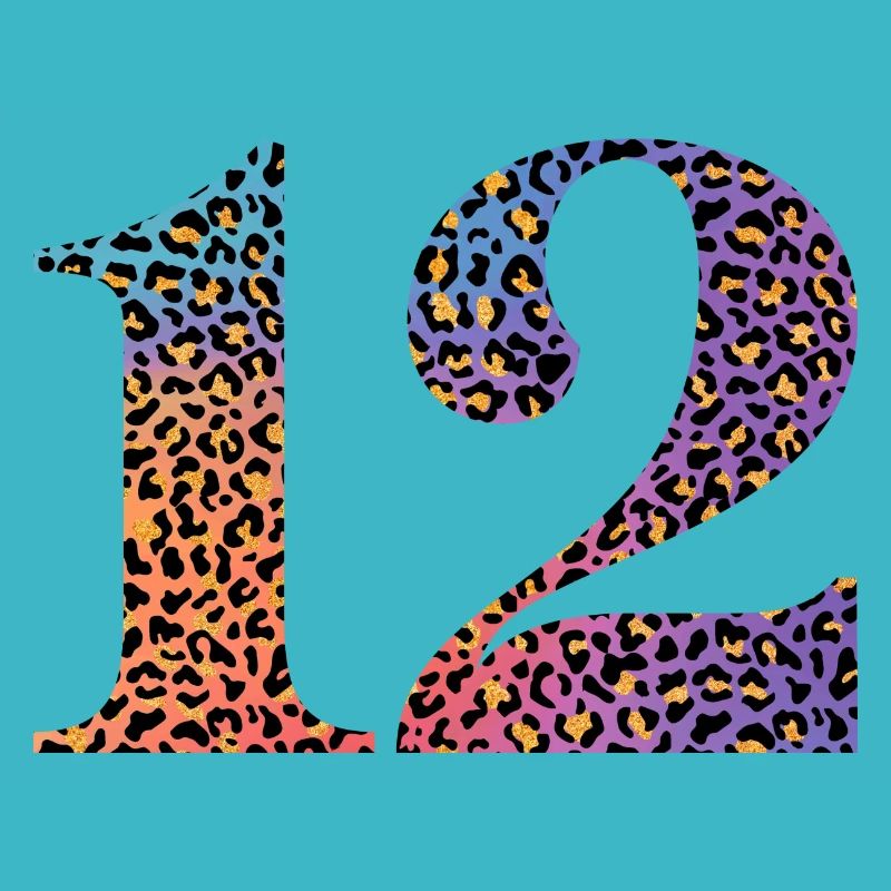 12e anniversaire léopard