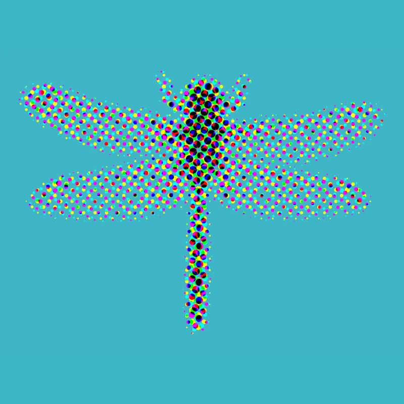 Libellule CMYK