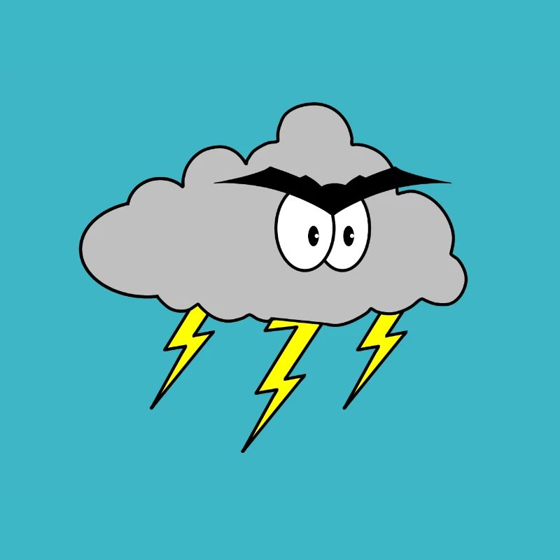 Angry cloud