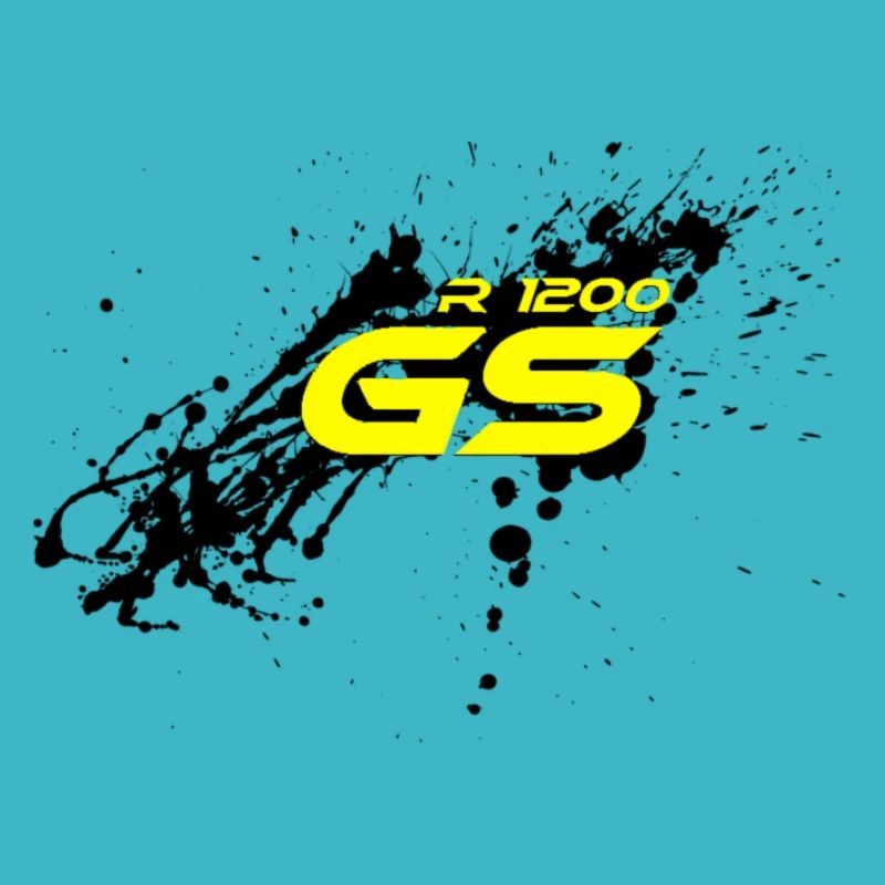 R1200 GS mit Farbklecks