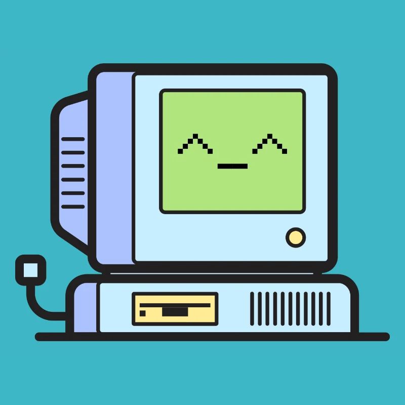 Happy Retro Computer