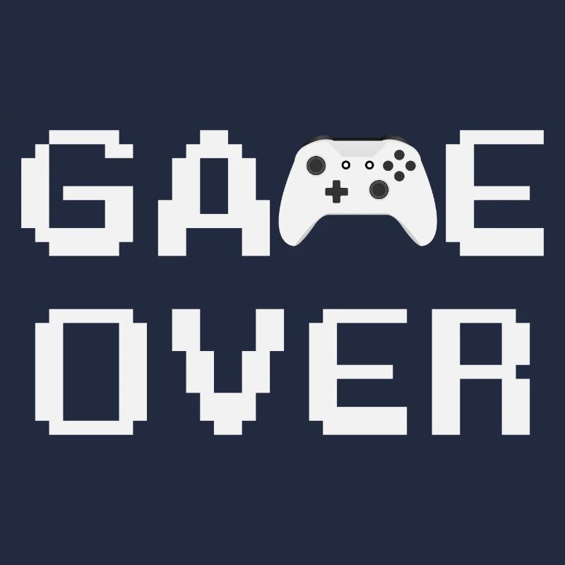 Game Over Controller White