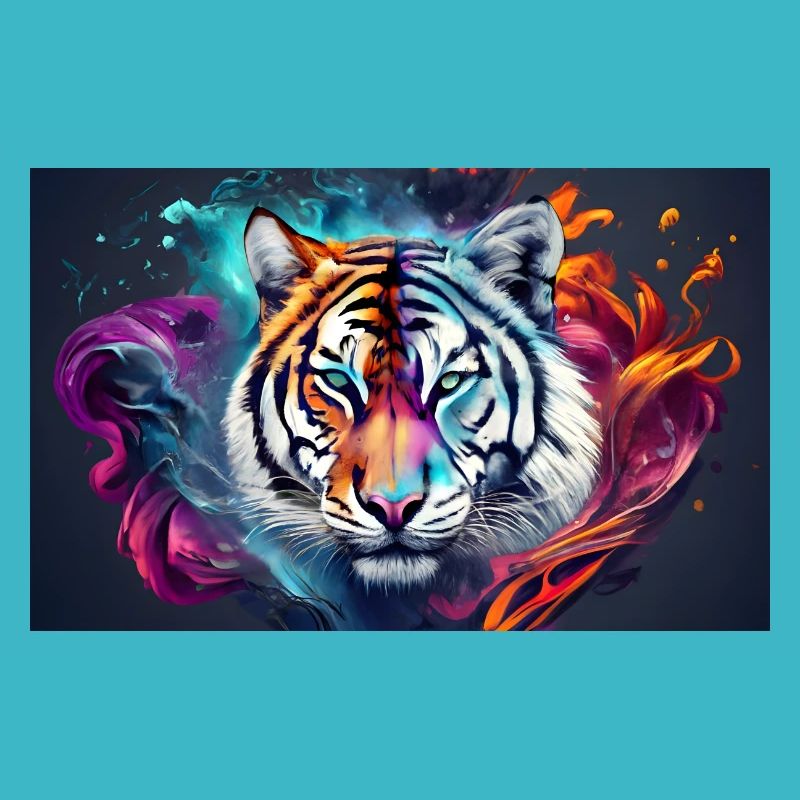 bunter Tiger