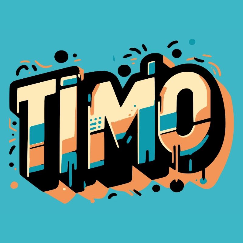 Timo Name Graffiti