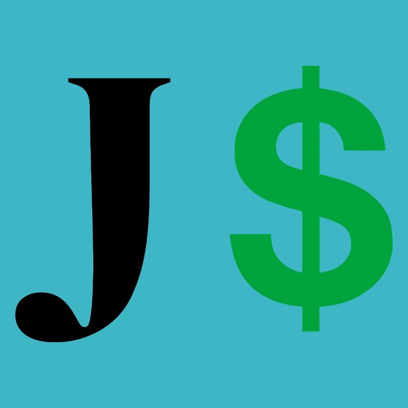 Buchstabe j Dollar
