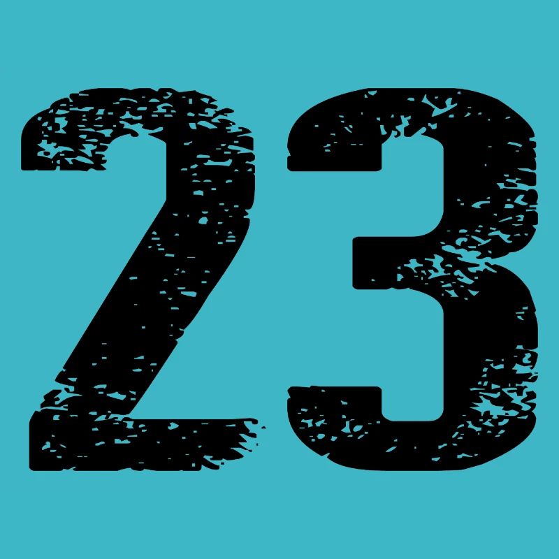Maillot à 23 numéros