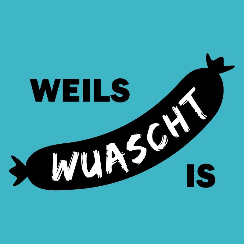 c'est saucisse, car c'est wuascht, chemise à saucisses