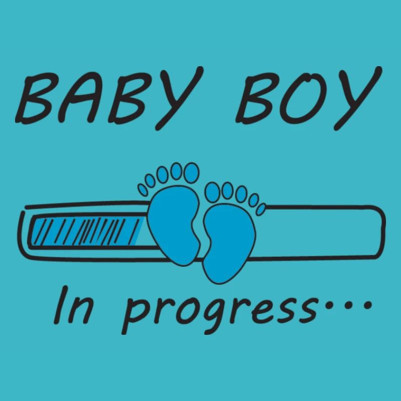 baby boy in progress