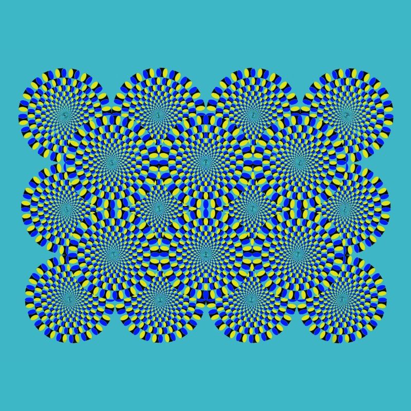 Optische Täuschung Optical illusion Psychedelisch