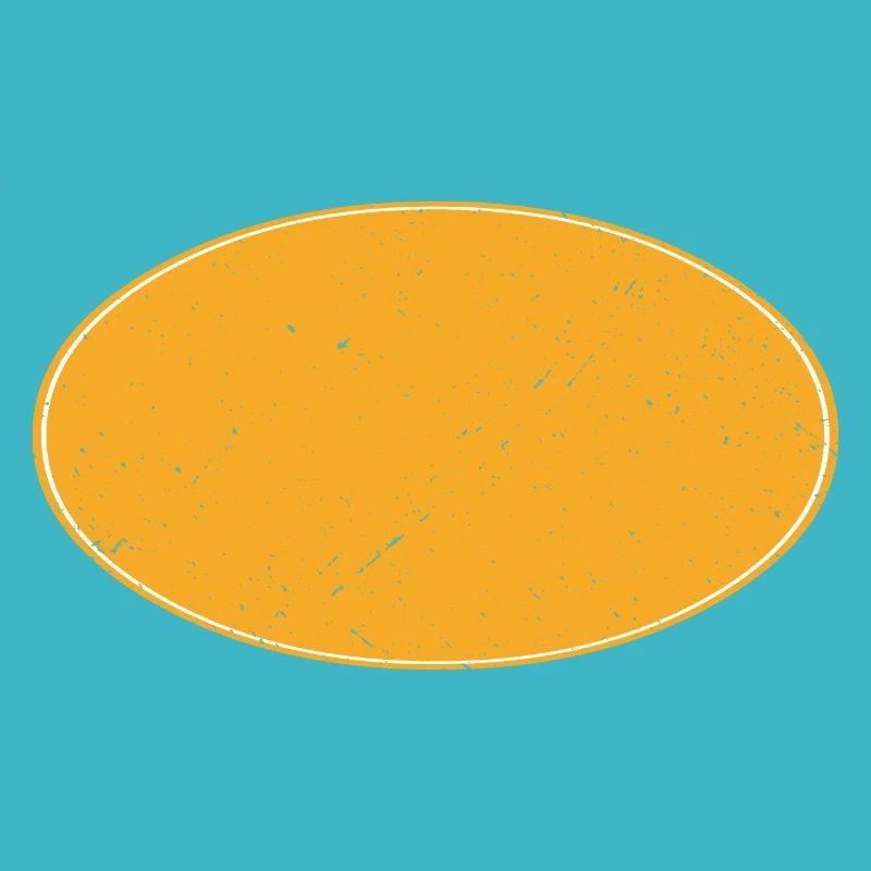 Ovaler Background schmutzig gold-gelb