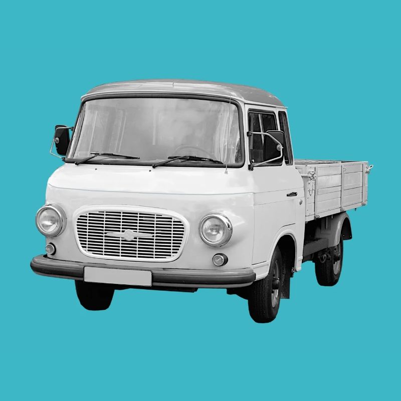 Barkas B1000 Transporteur de camions GDR Ostalgie Oldtimer