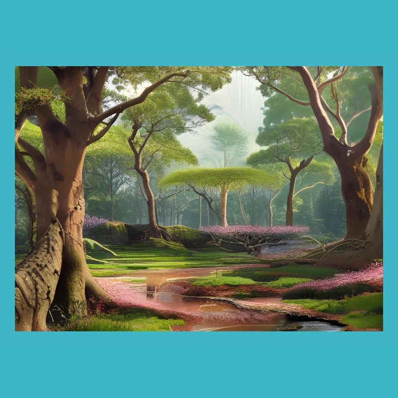 Forêt verte éternelle