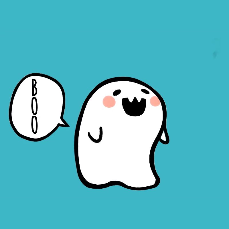 Surprised ghost
