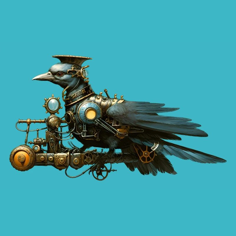 Steampunk Vogel