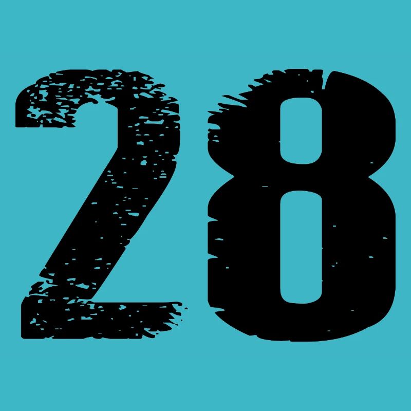 Maillot à 28 numéros