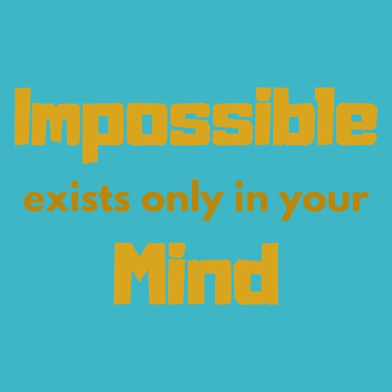 Impossible Mindset Typography