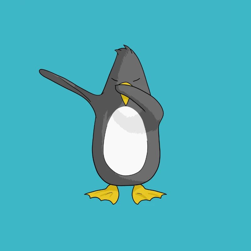 Dancing Penguin - Penguin Dabbing Dancing