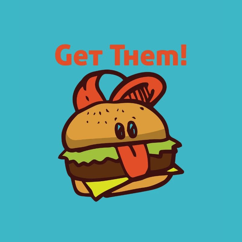 Burger lecker Fleisch Rind Geschenk essen