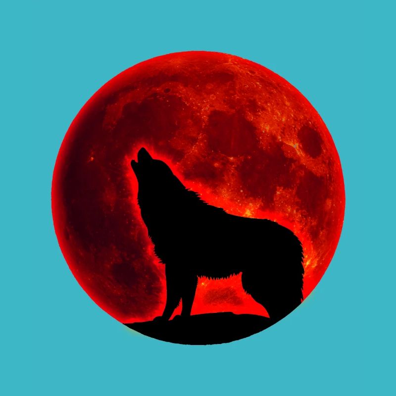 Wolf full moon