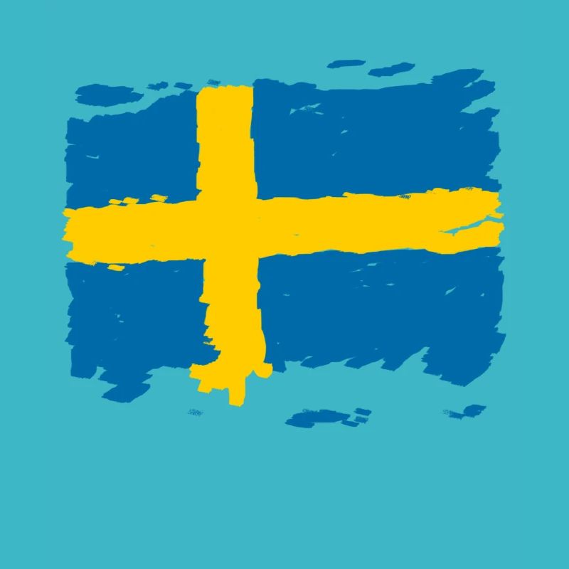 Drapeau Sverige - Drapeau de la Suède - Drapeau de la Suède
