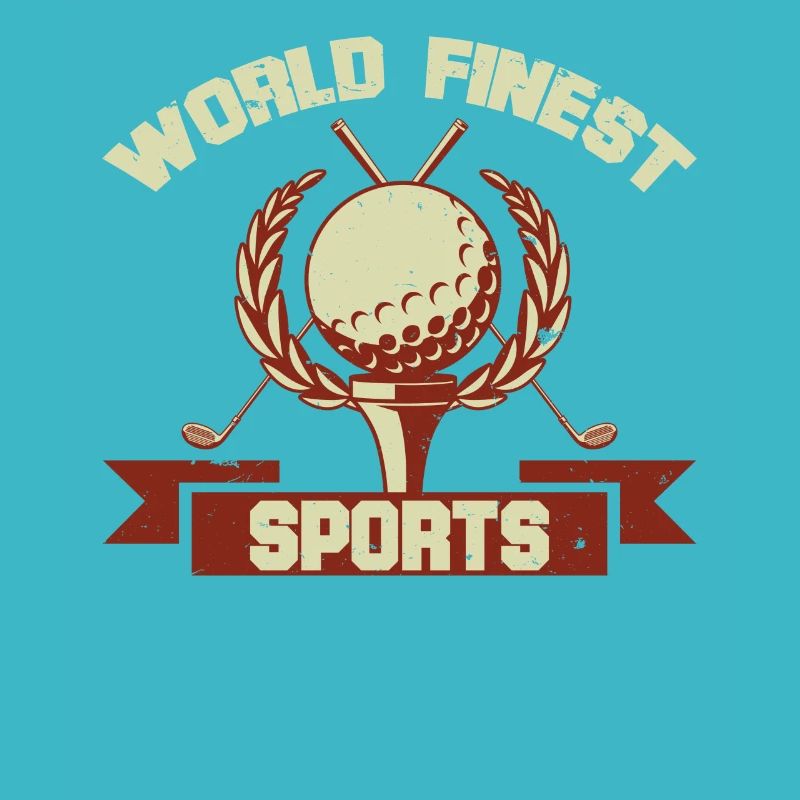 Cool Golf World Finest Tshirt Design