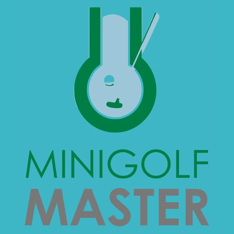 Minigolf Master Putter Golfschläger Geschenk Idee
