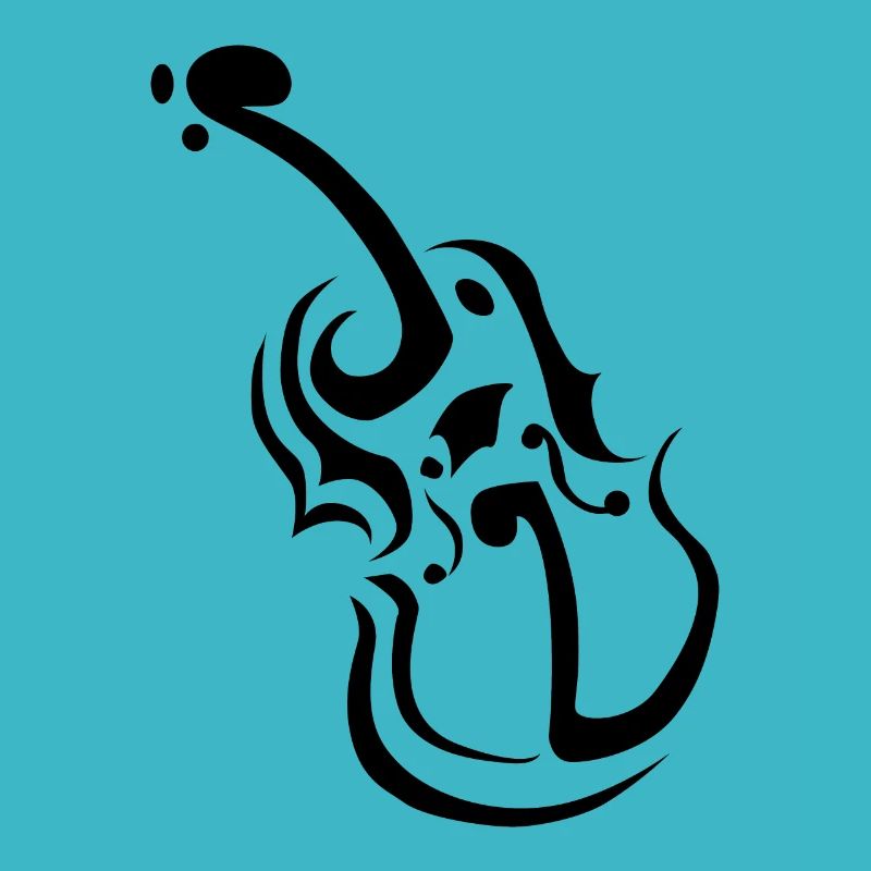 Violin Clipart Notes