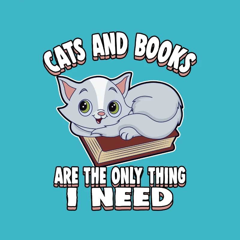 Katzen Bücher lesen Tierlieb Buch Geschenkidee