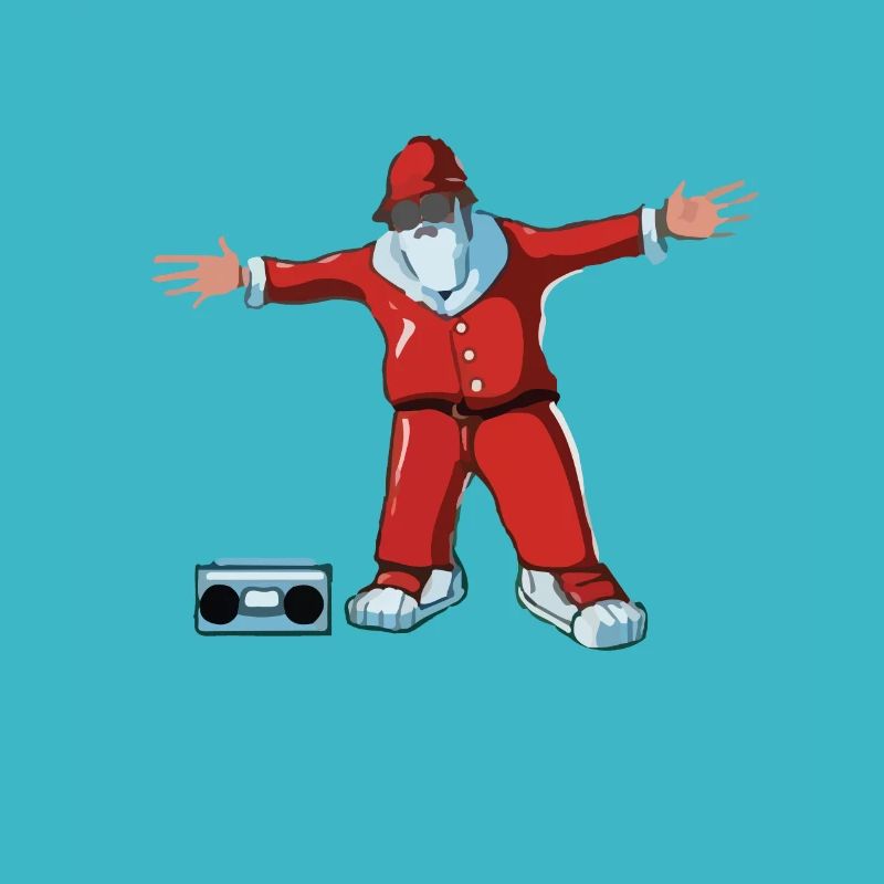 Weihnachtsmann Rapper
