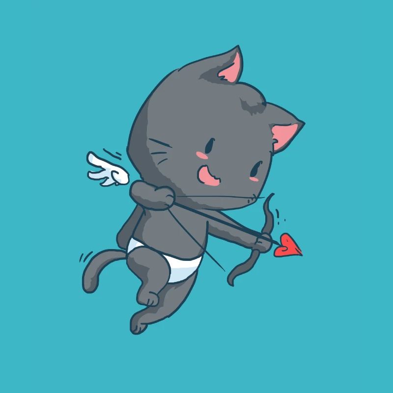 Chat Cupidon