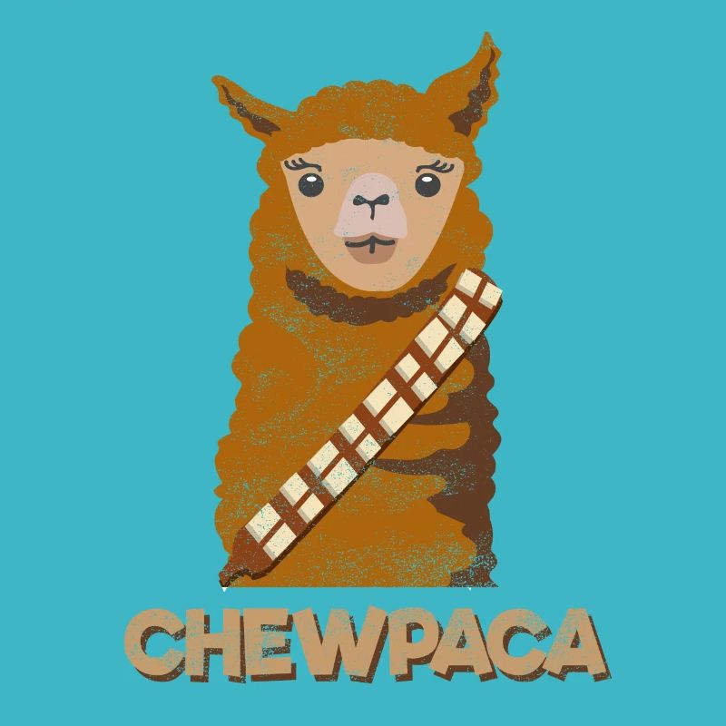 Alpaka Lama Chewpaca Comic Peru