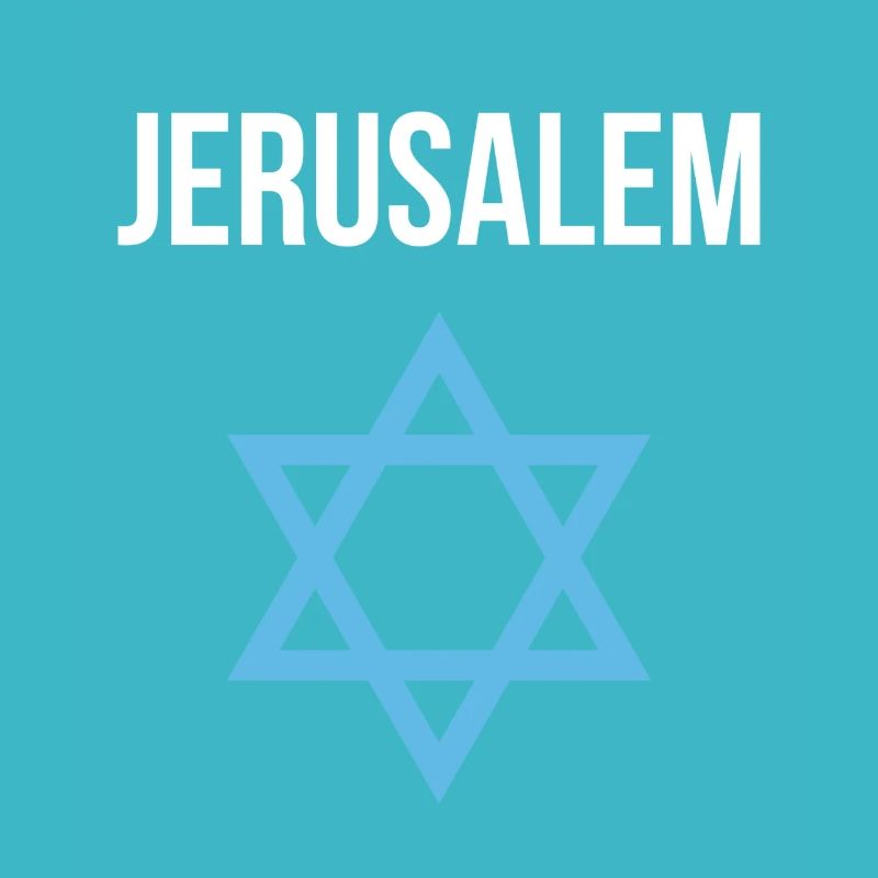 Jérusalem Israël Etoile de David