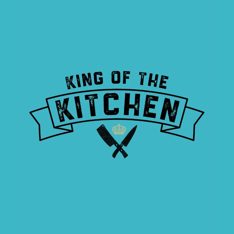 King kitchen chef crown kitchen knife gift