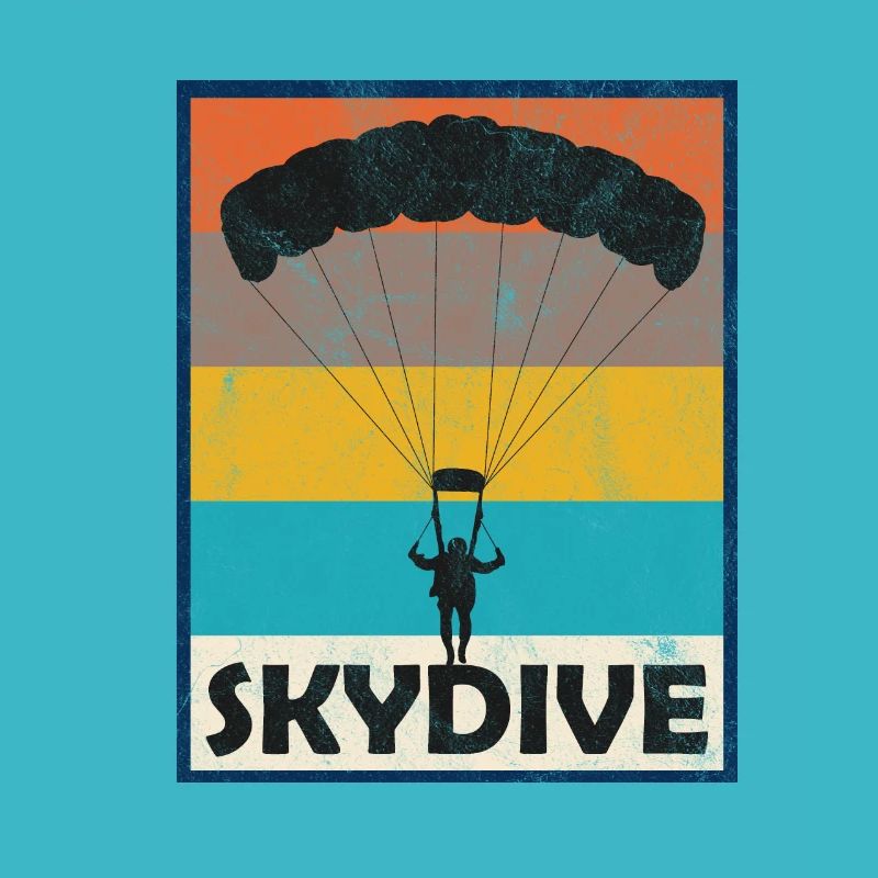 Skydive skydiving parachute jumping gliding