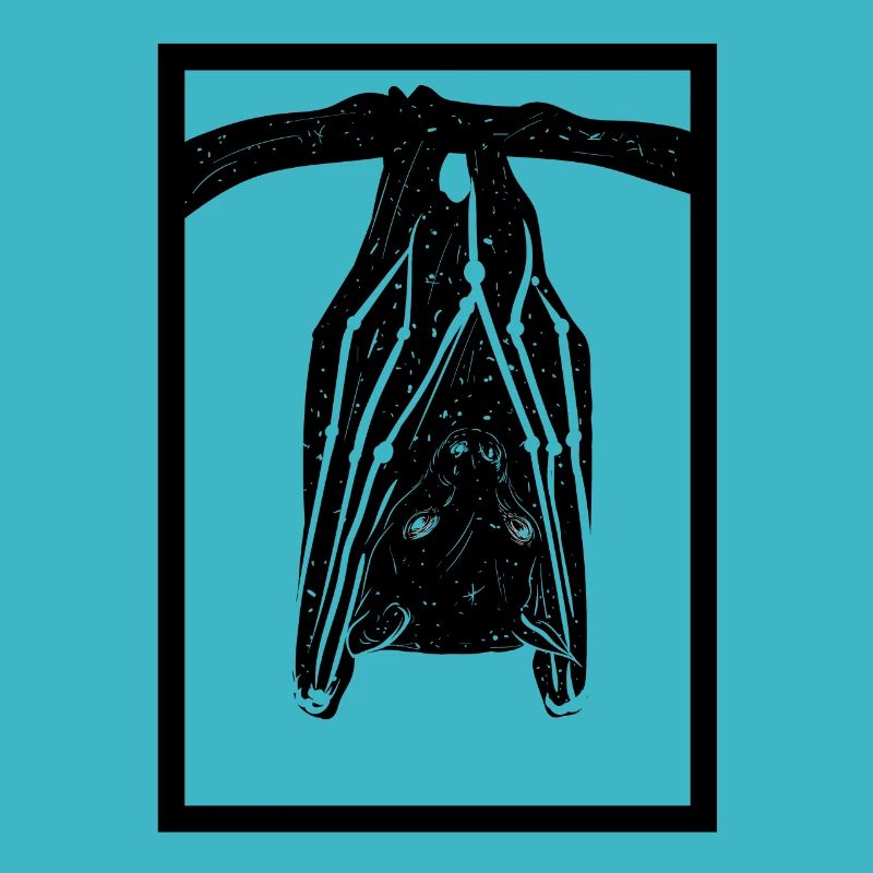 Hanging bat