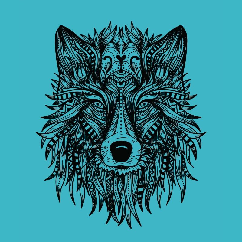 Mandala de loup