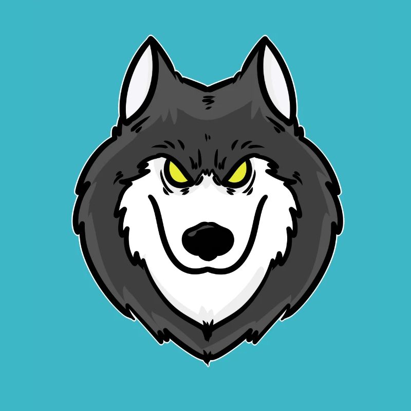 Wolf Raubtier Alpha Rudel Beute Geschenk Idee Wild