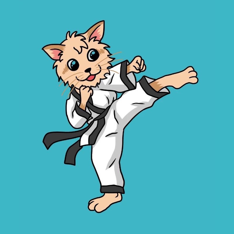 Karate Cat