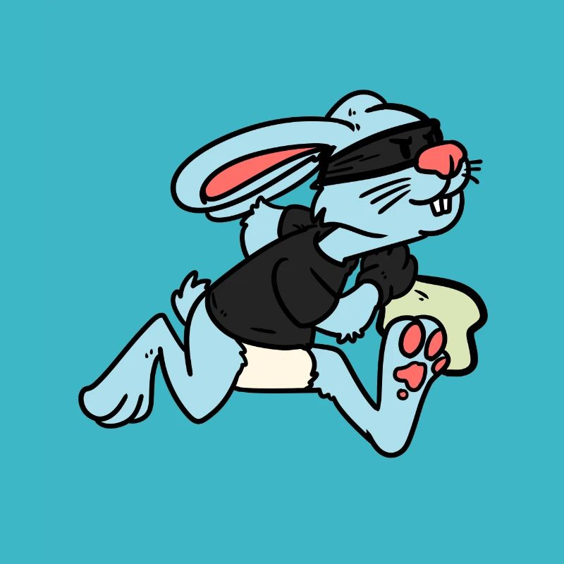 Rabbit Thief Hasen Räuber