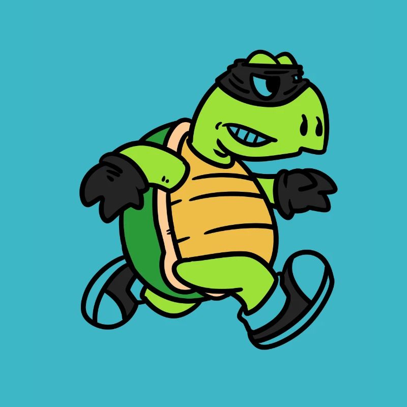 Turtle thief, Schildkröten Räuber