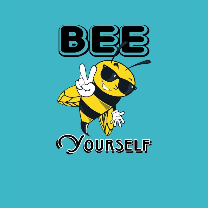 Bee Yourself Zitate Kinder Honig Geschenk