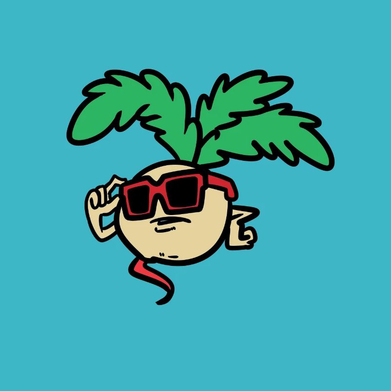 Rad Dish , Cooles Radieschen