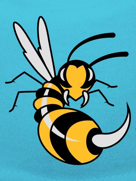 Wasp with giant sting