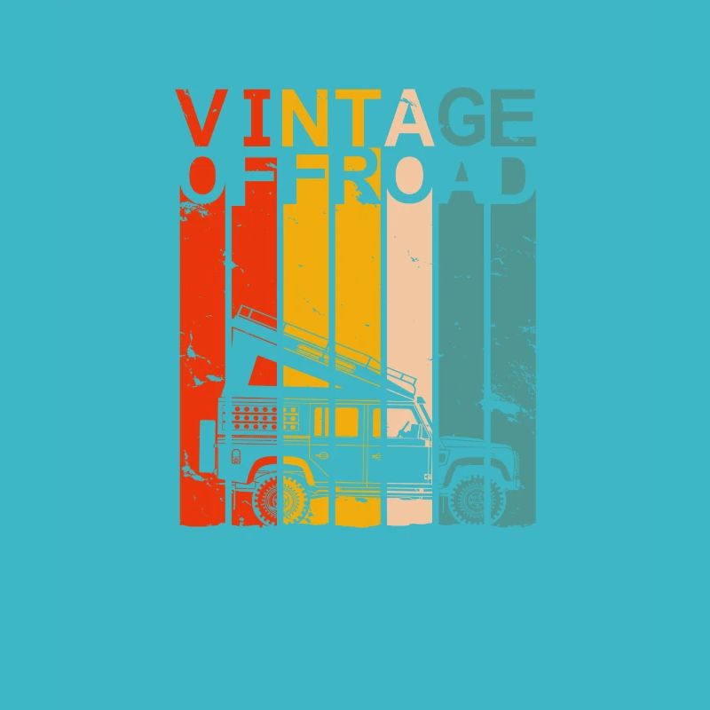 Vintage Offroad - Angular off-road vehicle | Retro