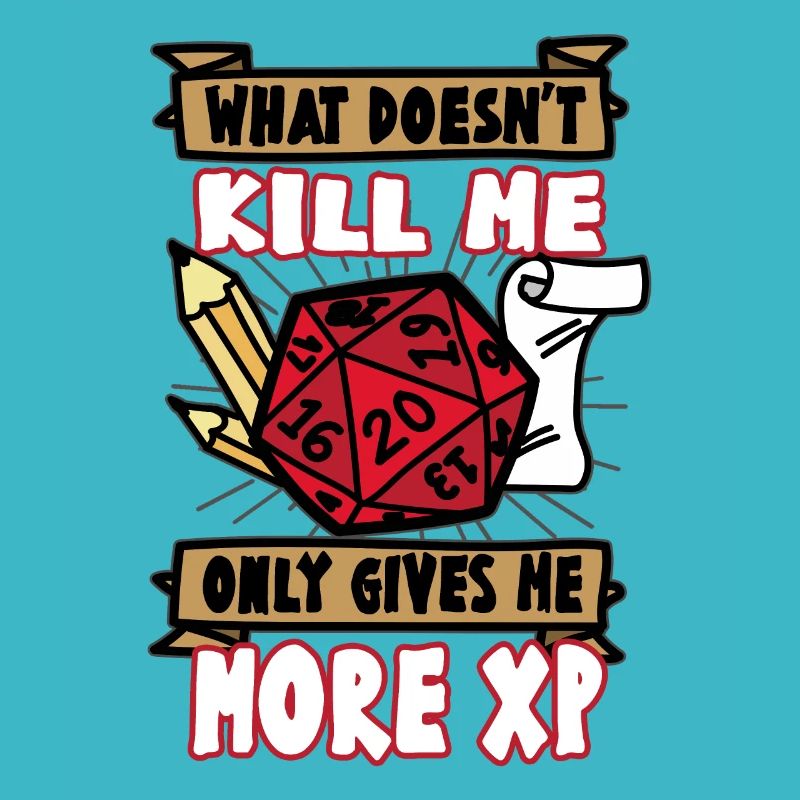 What doesn't kill me gives XP Fantasy RPG