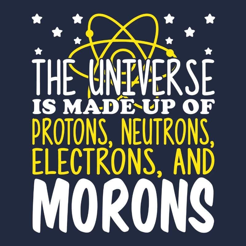 L’univers est constitué de protons, de neutrons,