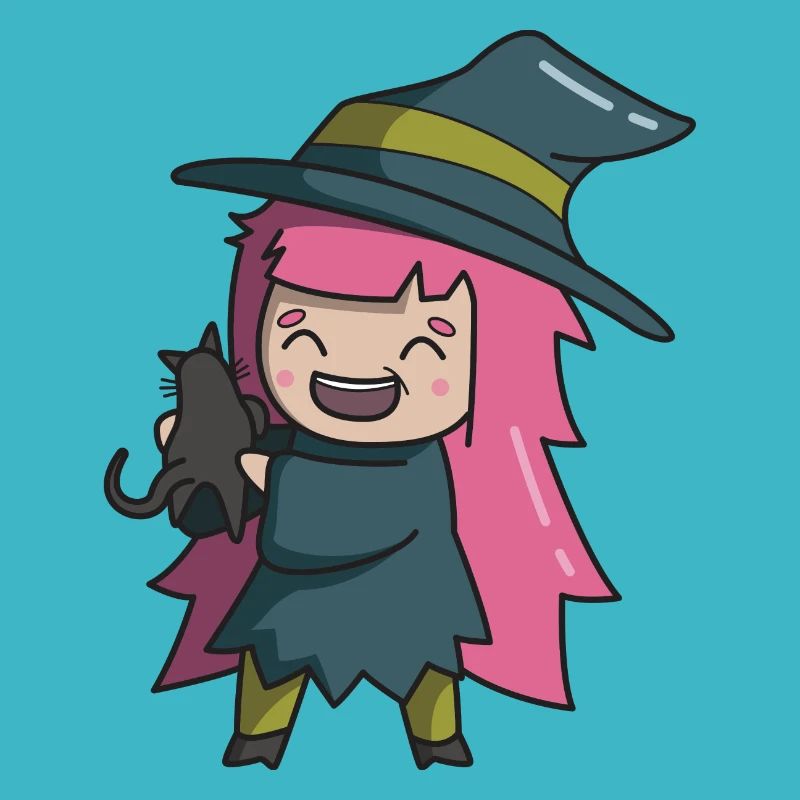Costume de sorcière d'halloween