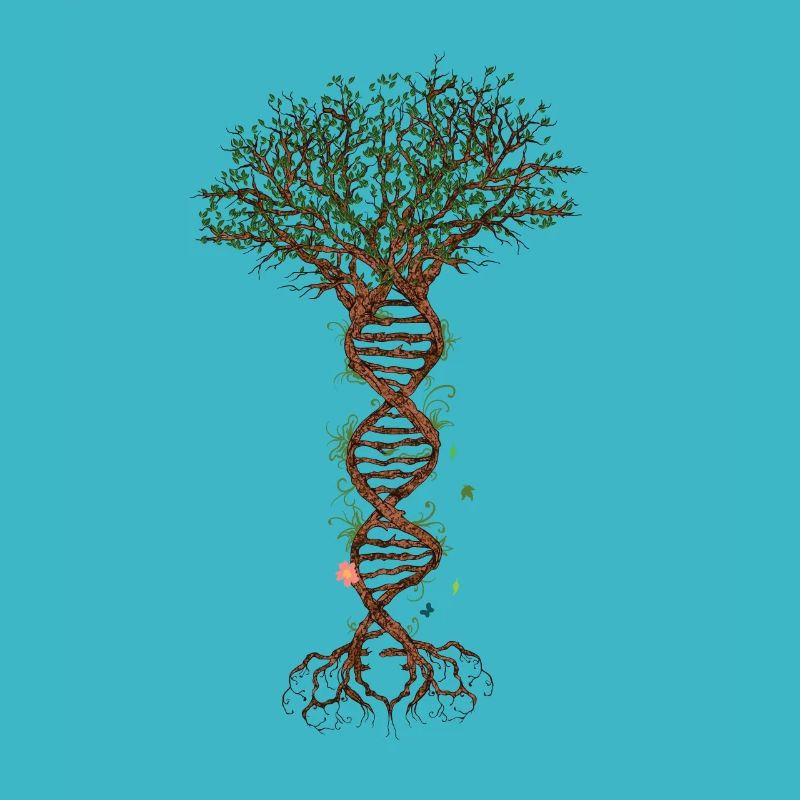 Weltenbaum - Mutter Natur, DNA, Erde